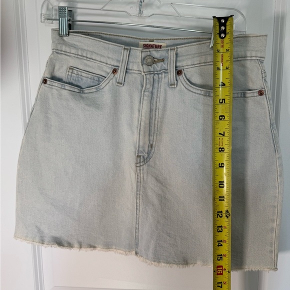 Signature by Levi Strauss Light Blue Mini Skirt - Picture 8 of 9